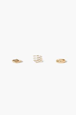 Spiral Statement Ring Set