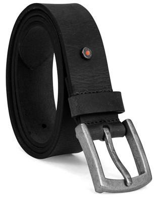 Dickies Men's Size 40 Black Double Prong Buckle Genuine Leather Belt  11DI0227 - The Home Depot