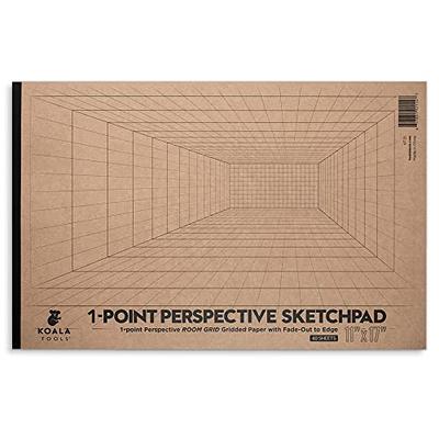 11x17 inch / Quadrille Grid Blueprint and Graph Paper (5 Pads, 50 Sheets per Pad), Size: 11x17 (5 Pads)