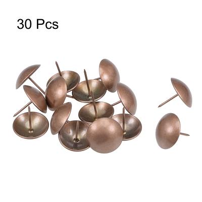 Upholstery Nails Tacks Round Thumb Push Pins Rose Gold Tone 150 Pcs - Yahoo  Shopping