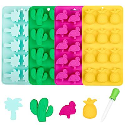 OMDBAGD Birthday Cake Molds for Baking Silicone Cake Pans Reusable