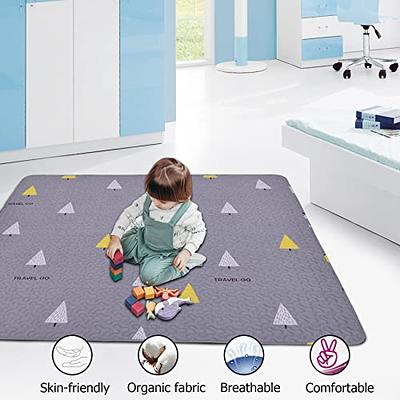 MIIMER Washable Baby Play Mat Portable Playmat for Babies 63x43”, Foldable  Toddler Playpen Mat Non-Slip Baby Tummy Time Mat, Soft Floor Play Mats for  Infants Extra Large Crawling Mat - Yahoo Shopping