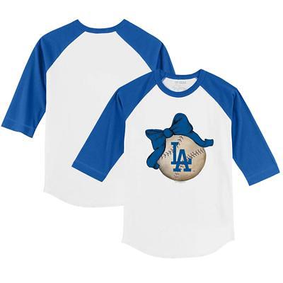 Los Angeles Dodgers Tiny Turnip Youth Caleb the Catcher T-Shirt - White