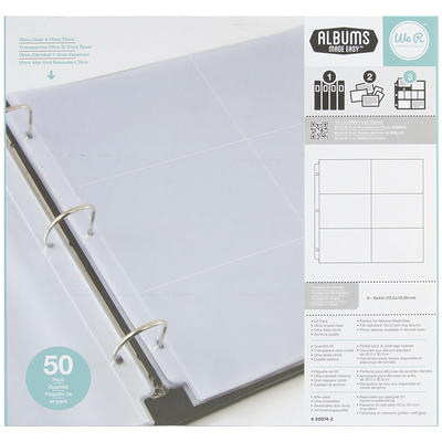 We R Memory Keepers® 12 x 12 Ring Page Protectors, 10ct.