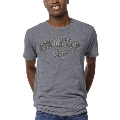 Men's League Collegiate Wear Heather Gray Michigan Wolverines