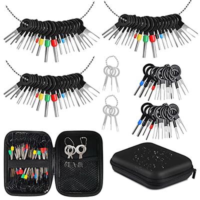 82Pcs Terminal Removal Tool Kit Depinning Pin Release Ejector Wire  Connector Key