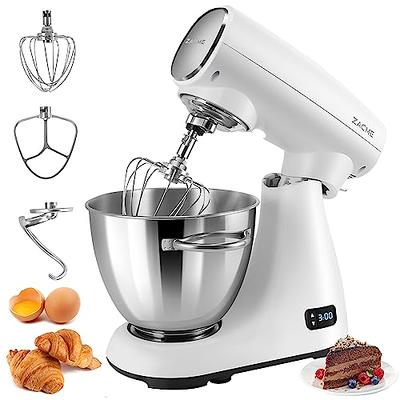 Electric Stand Mixer, 8 Speed 4.8Qt Motor Bread Dough Mixer, Tilt-Head Food  Mixer With Dough Hook, Beater, Whisk, Splash Guard, Standing Mixer for Cake/ Bread/Pizza Making - Yahoo Shopping