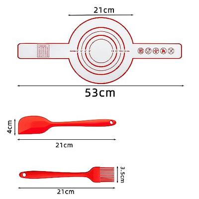 Silicone Baking Mat 2 Pieces Round Silicone Mat For 9 Inch Cake Pan  Nonstick Reusable