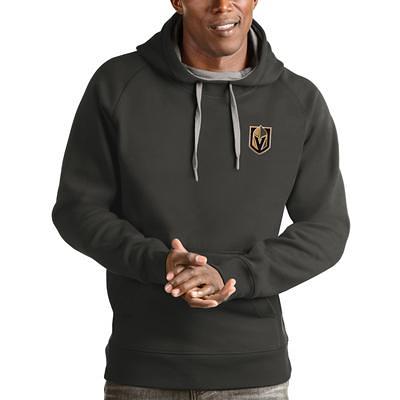 Men's Las Vegas Raiders Antigua White Victory Pullover Sweatshirt