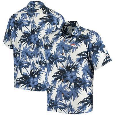 Men's Tommy Bahama White Wisconsin Badgers Run Like You Stole It Camp  Button-Up Shirt