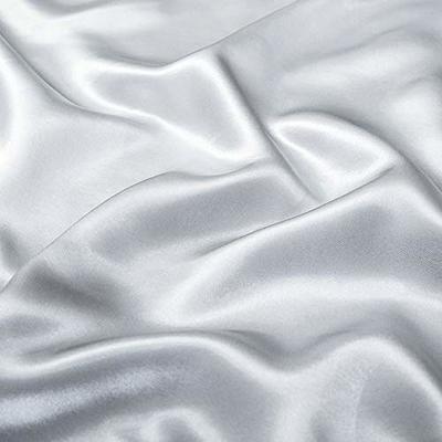 Vonty Satin Sheets Queen Size Silky Soft Satin Bed Sheets Teal Satin Sheet  Set