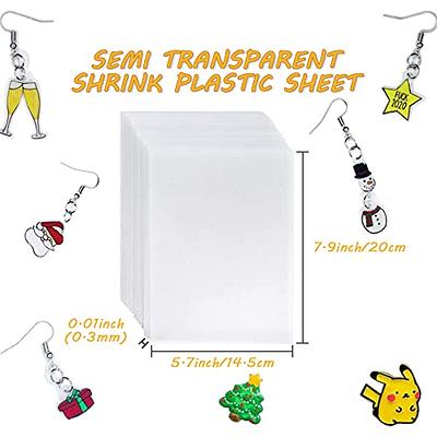 Rawskro 24 Pieces Shrink Plastic Sheets, Shrink Art Paper Shrink Film Sheets  Frosted Ruff n' Ready for Kids Creative Craft, Create Your Own Shinky  Dinks, Earrings, Necklace, Keychains - Yahoo Shopping