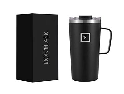 IRON °FLASK Grip Coffee Mug - 16 Oz, Leak Proof, Vacuum Insulated Stainless  Steel Bottle, Double Walled, Thermo Travel, Hot Cold, Water Metal Canteen -  Yahoo Shopping