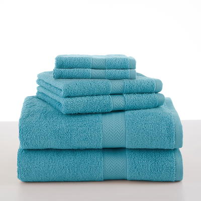 The Big One 6-pack Solid Washcloths (White)