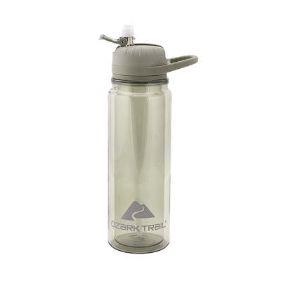 Ozark Trail Insulated Water Bottle - White & Black - 22 oz