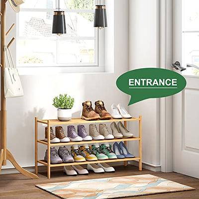  Huolewa Shoe Rack Storage Organizer, 9 Tier Large Shoes Rack  for Entryway Closet Garage, Free Standing Tall Shoe Shelf Stand, Sturdy Big  Metal Shoe Rack for 50-55 Pair Shoe Boot 