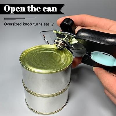 Manual Can Opener, Knob Handheld Can Opener, Multifunction Can