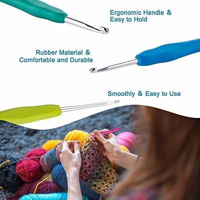 Knitting Tool Set 9Pcs Manual Knitting Crochet Hook Large Crochet Hooks  Smooth and Comfortable Extra Long Crochet Needles