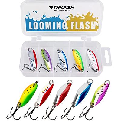 6PCS Soft Fishing Lures Plastic Fishing Topwater Lures with Jig Hooks  Pike-Shape Baits Freshwater Saltwater Fishing Trout Pike Walleye Crappie