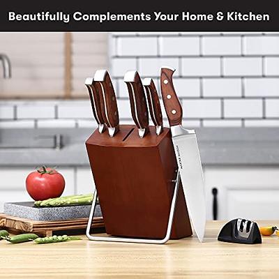 ZLINE 15-Piece Professional German Steel Kitchen Knife Block Set