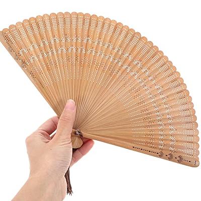 Chinese Style Hand Held Fan Bamboo Paper Folding Fan Party Wedding Decor  Popular