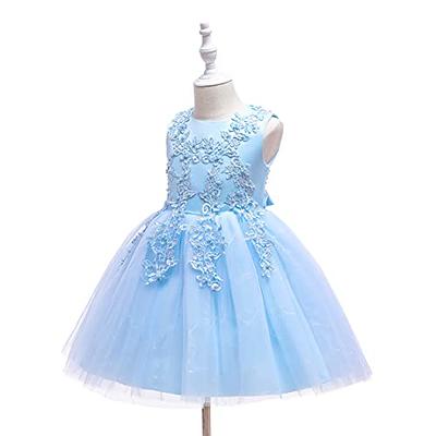 Light blue flower girl dress, sky blue Flower girl dress tulle, Toddler  ball gown … | Flower girl dresses tulle, Flower girl dresses blue, Junior  bridesmaid dresses