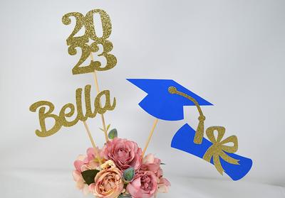Graduation Decorations 2024, Graduation Centerpiece Sticks, Class of 2024,  Graduation Party Decorations, Graduation Party Decor, 2024 Decor 