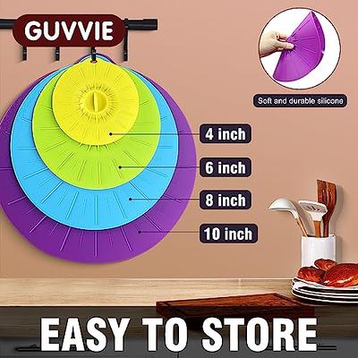 Heat Resistant Microwave Cover - Various Sizes Reusable Silicone Suction  Lids For Holidays Gifts, Fits Bowls, Cups, Plates, Pots, Pans - Microwave  Splatter Covers Stove Top, Oven, Fridge And Freezer Safe - Temu Germany