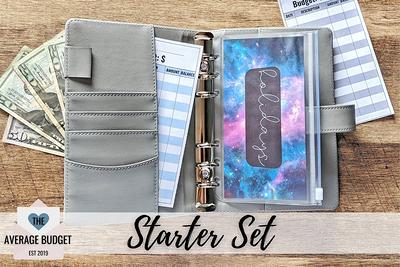 Watercolor A7 Cash Wallet Binder | Cash Stuffing | Starter Budget Binder