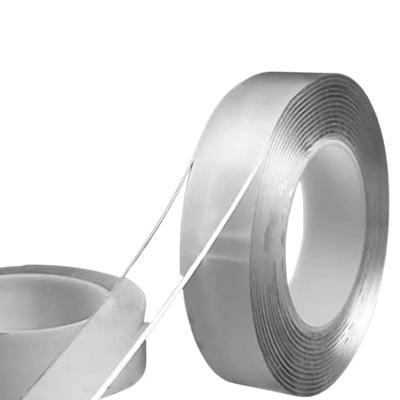 Double Sided Tape Heavy Duty, Clear Removable Mounting Tape (155in x 1in)