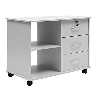 Zeus & Ruta Black File Cabinet 2-Drawer with Lock, Locking Metal Lateral Filing Cabinet for Home Office