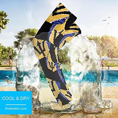 CompressionZ Compression Arm Sleeves for Men & Women UV Protection (Black,  L) : : Sports & Outdoors