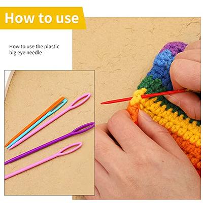 Aeelike Crochet Kit for Beginners Adults, Full Crochet Starter Set with  Yarn, Include 9pcs Ergonomic Crochet Hooks 2.0-6.0 mm, 12pcs Lace Crochet