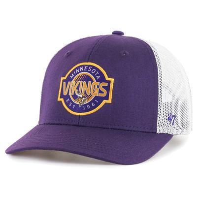 Minnesota Vikings New Era Youth 2023 Sideline 9TWENTY Adjustable Hat -  White/Purple