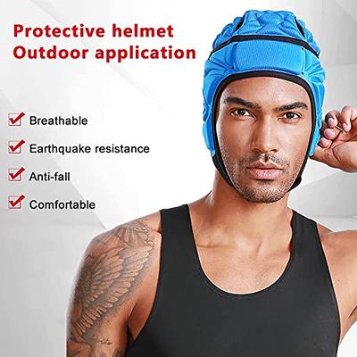 Hotfiary Soft Padded Rugby Headguards 7v7 Adjustable Soccer Goalie Helmet  Soft Shell Padded Scrum Cap Goalkeeper Head Protection Headgear for Youth  Kids - Yahoo Shopping