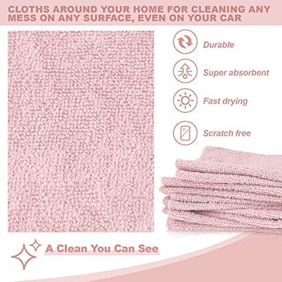  Luiruey Microfiber Cleaning Cloth Rags in A Box (20
