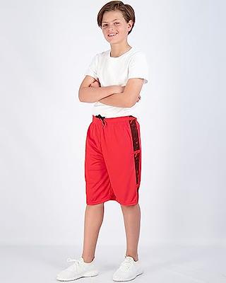 Girls Mesh Athletic Gym Shorts