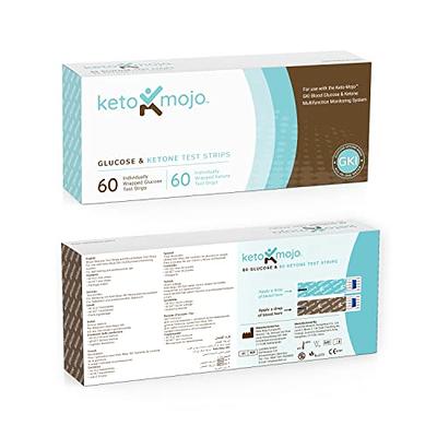 KETO-MOJO Test Strip Combo Pack for Use ONLY with The New GK+ Meter