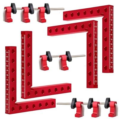 90 Degrees Positioning Squares,Right Angle Clamp with Clamps