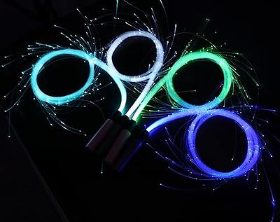 Led Fiber Optic Light Dance Whip, Flash Lighting, Space Whip, Rave