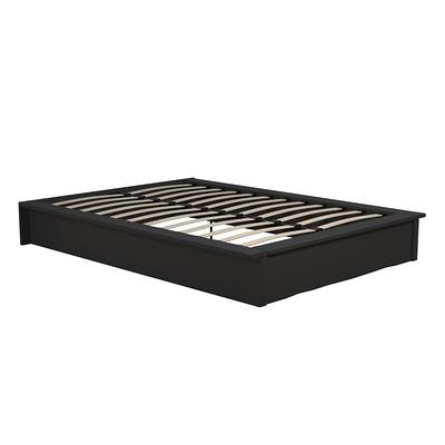 DHP Maven Platform Bed with Under Storage, King Size Frame, Black