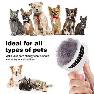 Dog Grooming Brush Self Cleaning Slicker Comb Brushes for Dogs