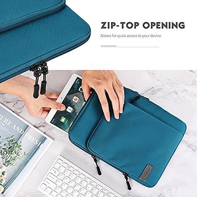 12 Tablet Zip Case Adjustable Strap Padded Bag iPad Holder