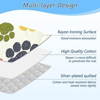 Iron Pad Ironing Mat Portable Travel Ironing Blanket Thickened Heat  Resistant Ironing Pad Cover