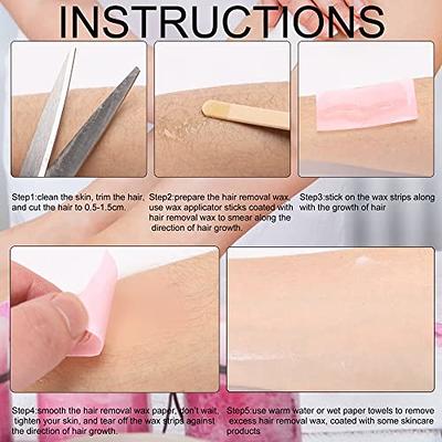 Wax Strips - Roll or Pre-Cut Non Woven Disposable Hair Removal Waxing  Papers