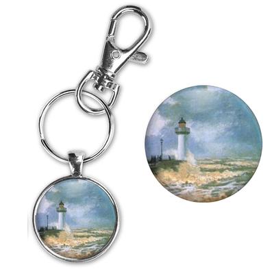 Claude Monet Art Silver Glass Pendant Key Chain Ring Detachable Clip Purse  Charm New Unisex Multiple Variations Pick Your Choice - Yahoo Shopping