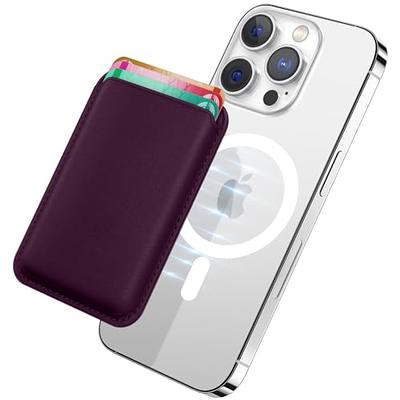 LISEN Magsafe - Cartera magnética para iPhone 15, cartera magnética más  fuerte para Apple Wallet Magsafe con soporte de cartera Magsafe ajustable