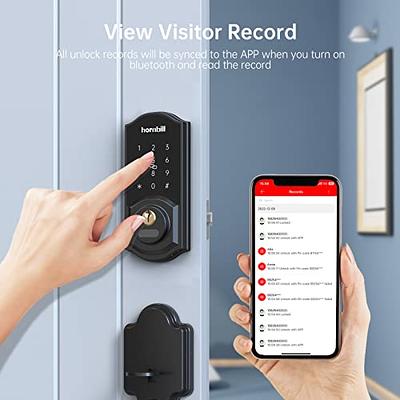 WiFi Smart Door Lock,Hornbill Keyless Entry Keypad Deadbolt with