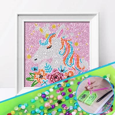 TOY Life 5D Diamond Painting for Kids with Wooden Frame - Diamond