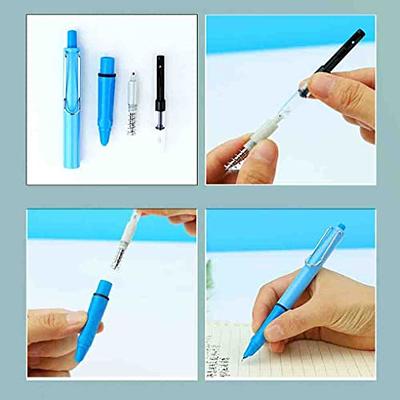 Drawdart Gel Pens, 12 Pcs Smooth Writing Pens No Bleed & Smear, Black Ink  Cute Pens Fine Point (0.5mm), Retractable Aesthetic Journaling Pens School